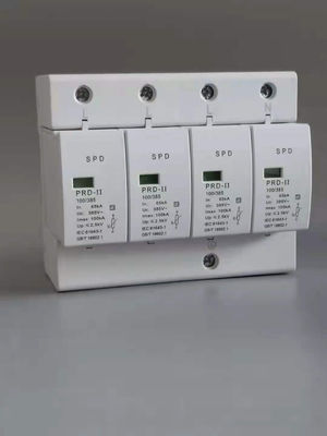 van de de Schommelingsbescherming van 4P 385V 100KA het Apparatenspd voor Machtssysteem Met geringer voltage