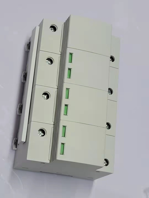 IP20 DIN-van het de Beschermingsapparaat van de Spoor80ka Schommeling Type 1 +2 van SPD
